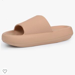 Amazon Pillow Slide Spa Sandals - Light Brown/Taupe